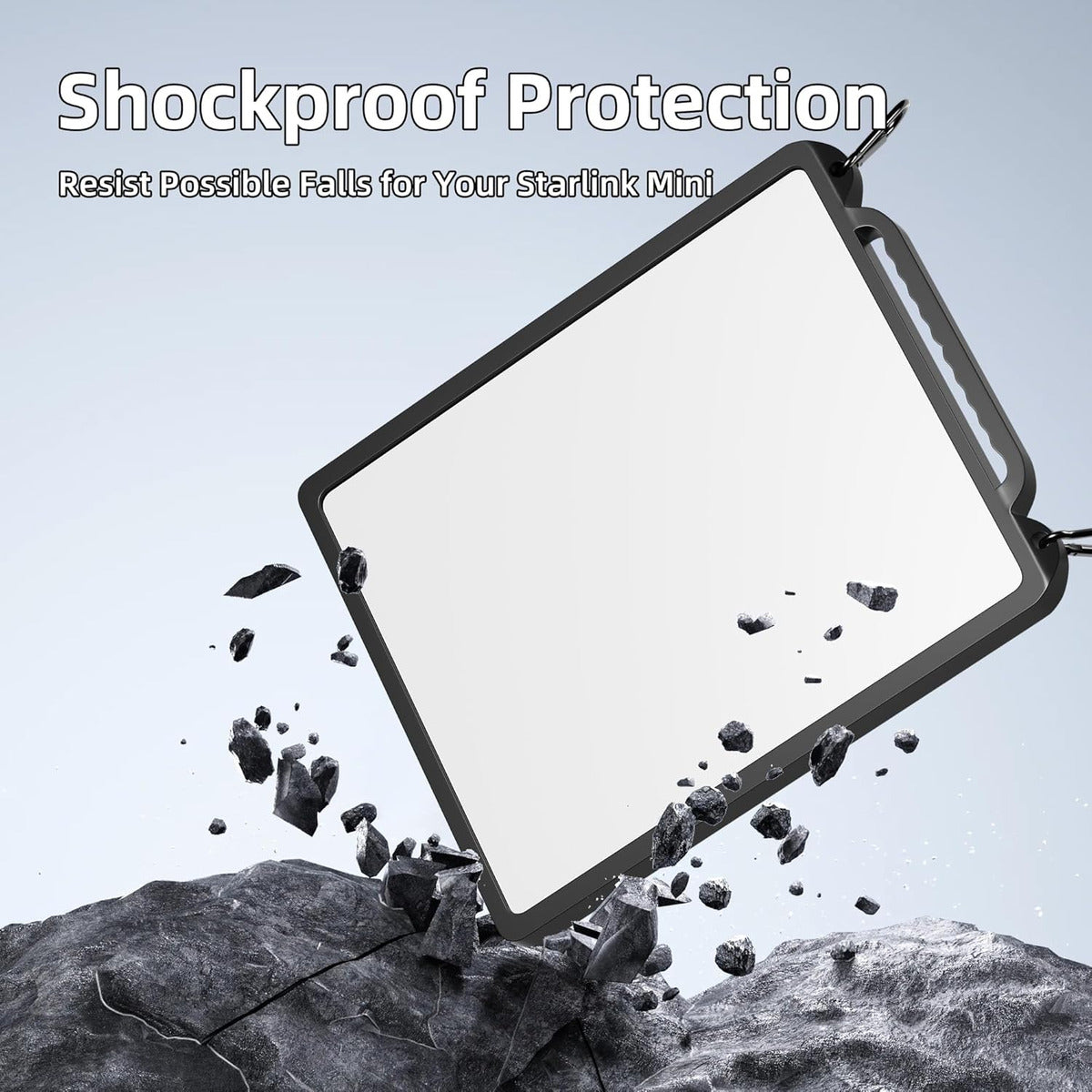 Capa Silicone Starlink Mini Uso Externo Teto Solar E Barcos
