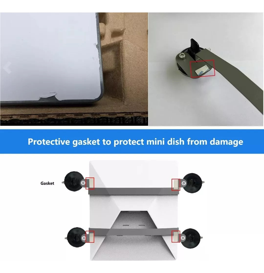 Starlink Mini Suporte Veicular Vendosa Reforçada P/ Viagens