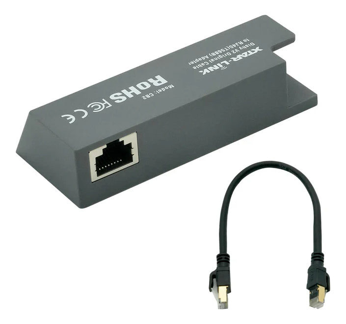 Adaptador P/ Antena Dishy Starlink V1 / V2 Conversor Rj45