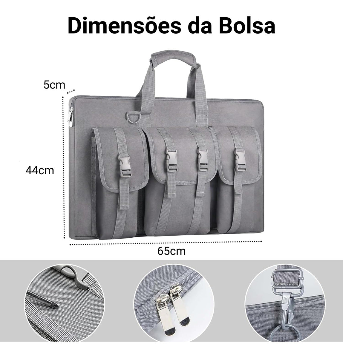 Bolsa Para Starlink Gen3 Transporte Impermeável Portátil Bag