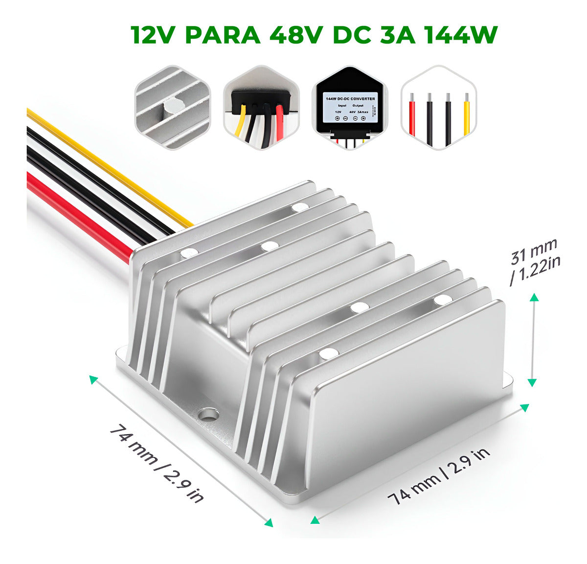 Kit Adaptador, Conversor E Injector Poe P/ Starlink Gen 2
