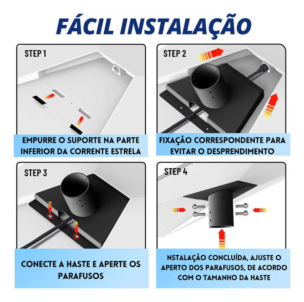 Base Suporte Starlink P/ Tubo Da Antena Gen 3 Adaptador
