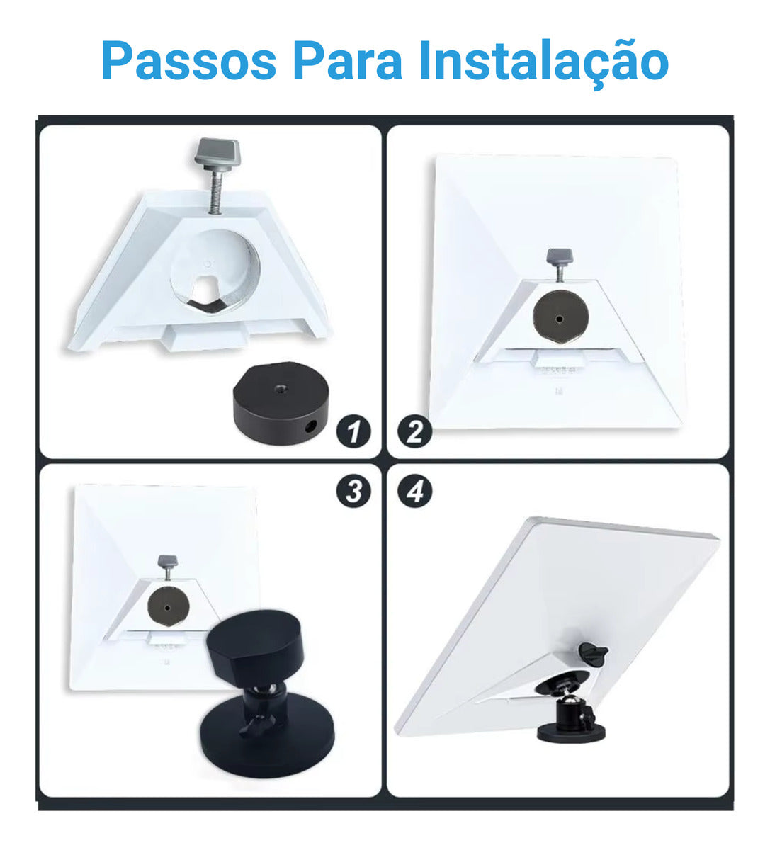 Suporte Magnético Articulado Starlink Mini Ajustavel Carro
