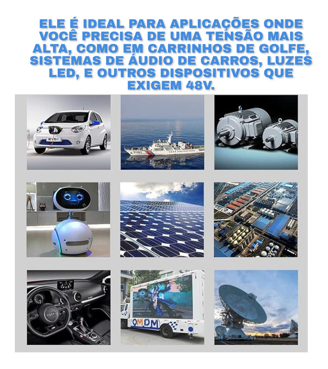 Conversor Step-up Starlink De 12v Para 48v Dc, 3a Regulador