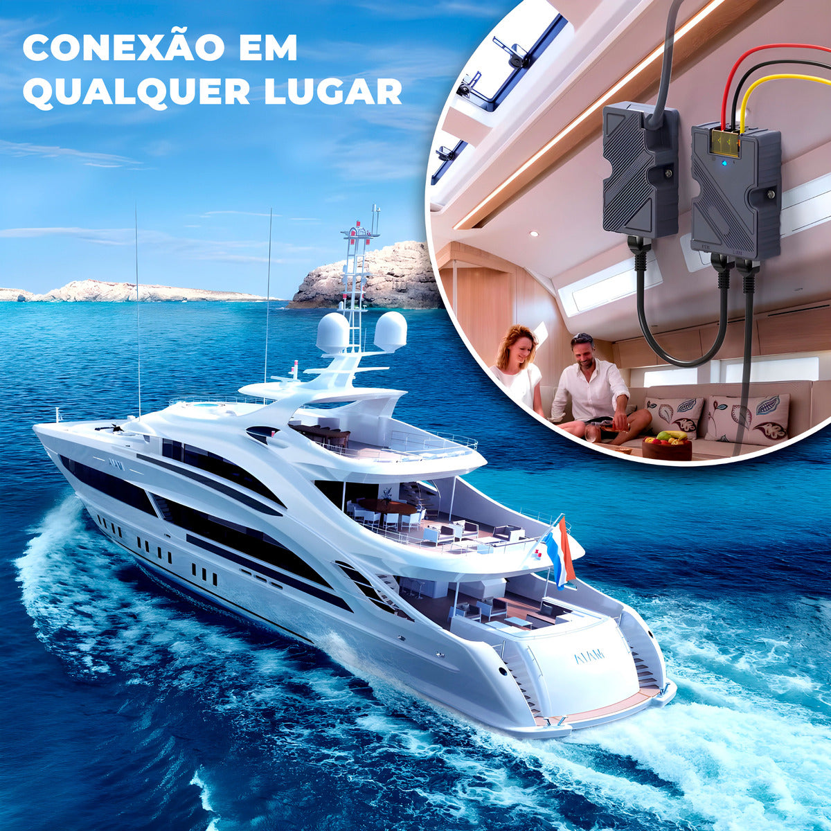 Kit Adaptador E Injector Poe Starlink Gen 2 Cabo Dishy Rj45