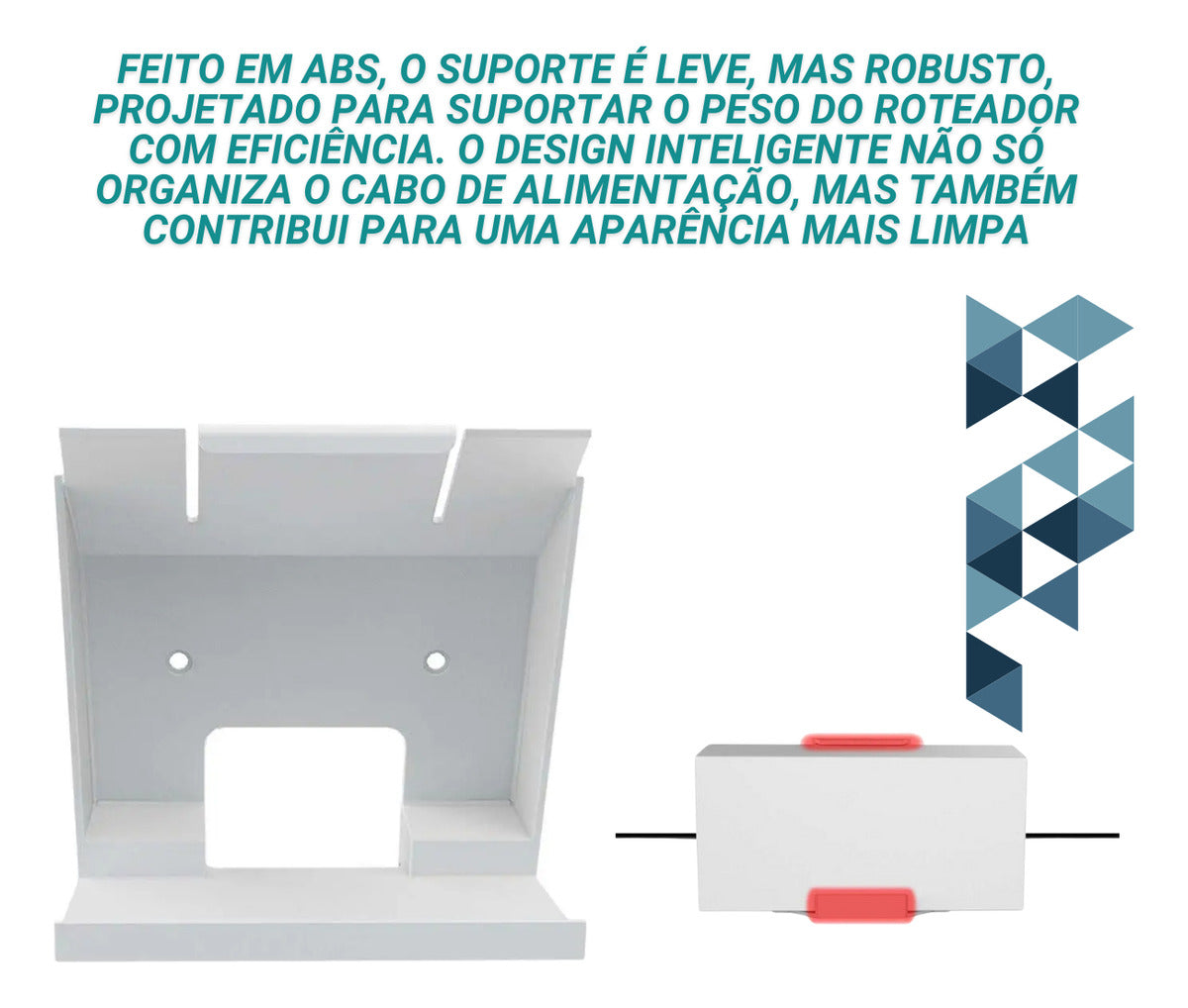 Suporte De Parede P/ Alimentação Do Roteador Starlink Gen 3