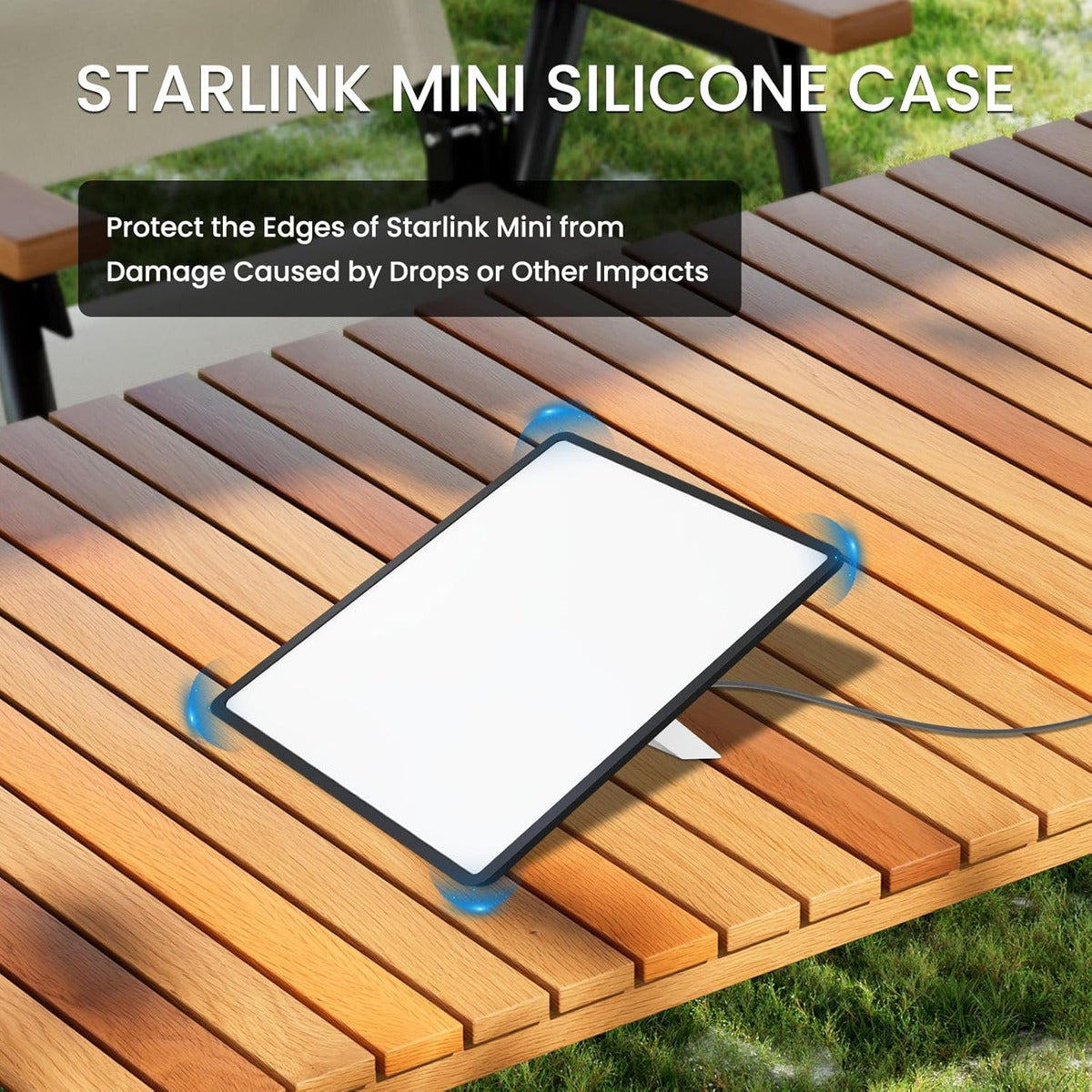 Capa Silicone Starlink Mini Uso Externo Teto Solar E Barcos