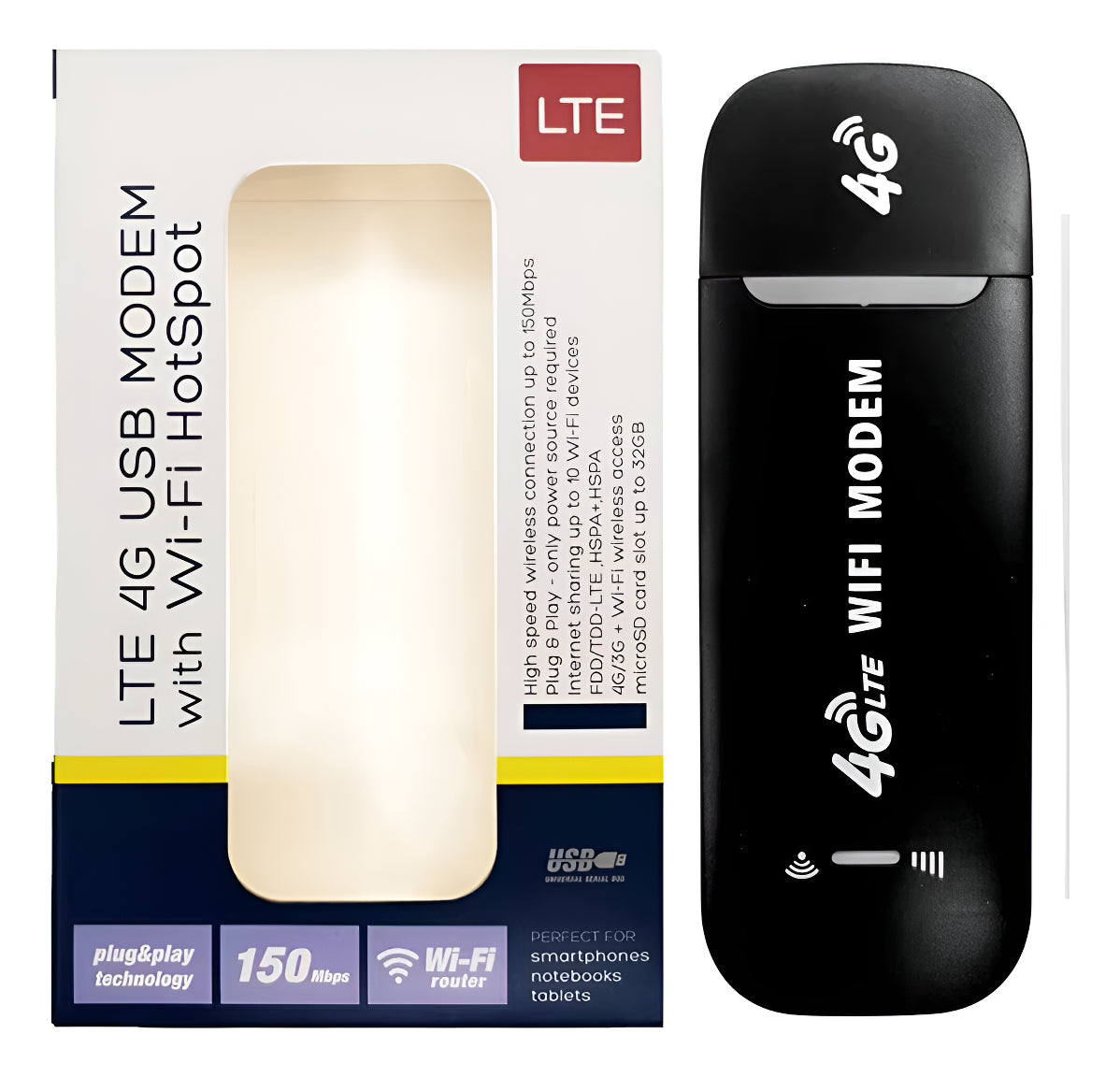 Modem 4g Lte Mini Roteador Wifi Desbloqueado Usb Portátil