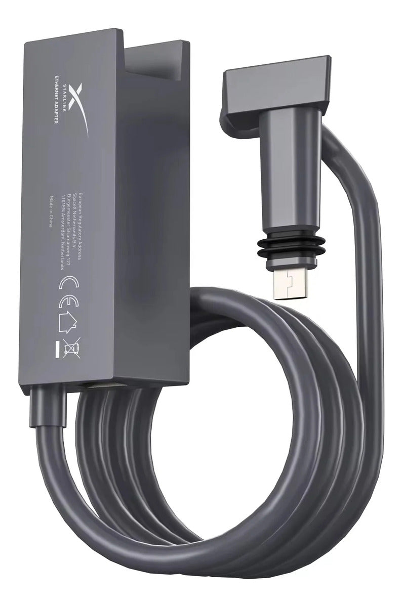 Adaptador Starlink V2 Rj45 Internet Satélite 1200 Mbps