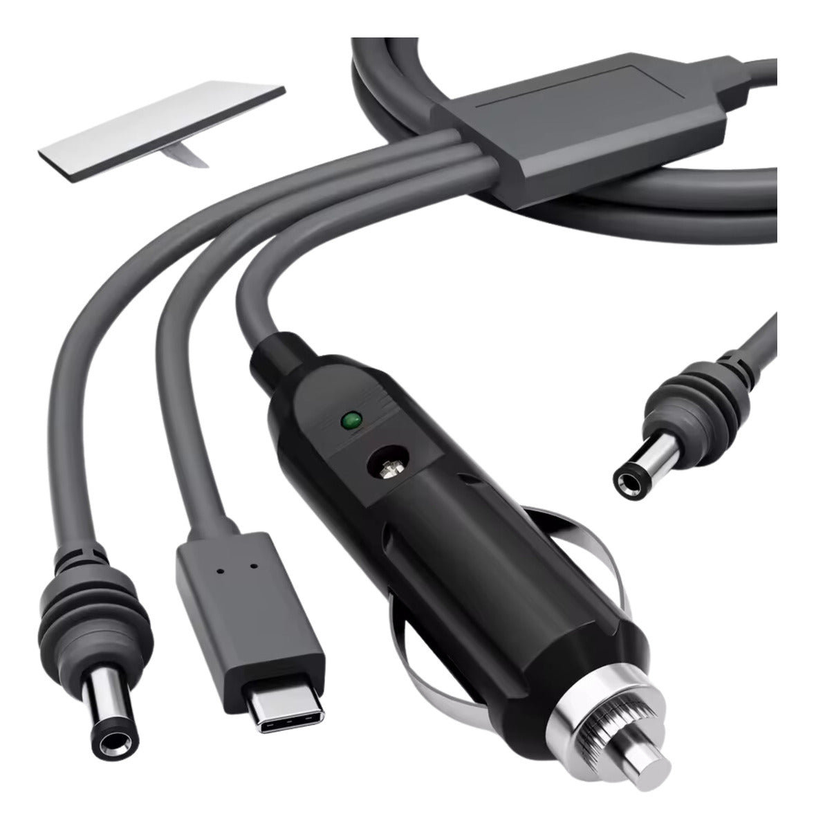 Cabo 3 Em 1 Starlink Mini Usb-c Plug Dc E Isqueiro 12v 24v