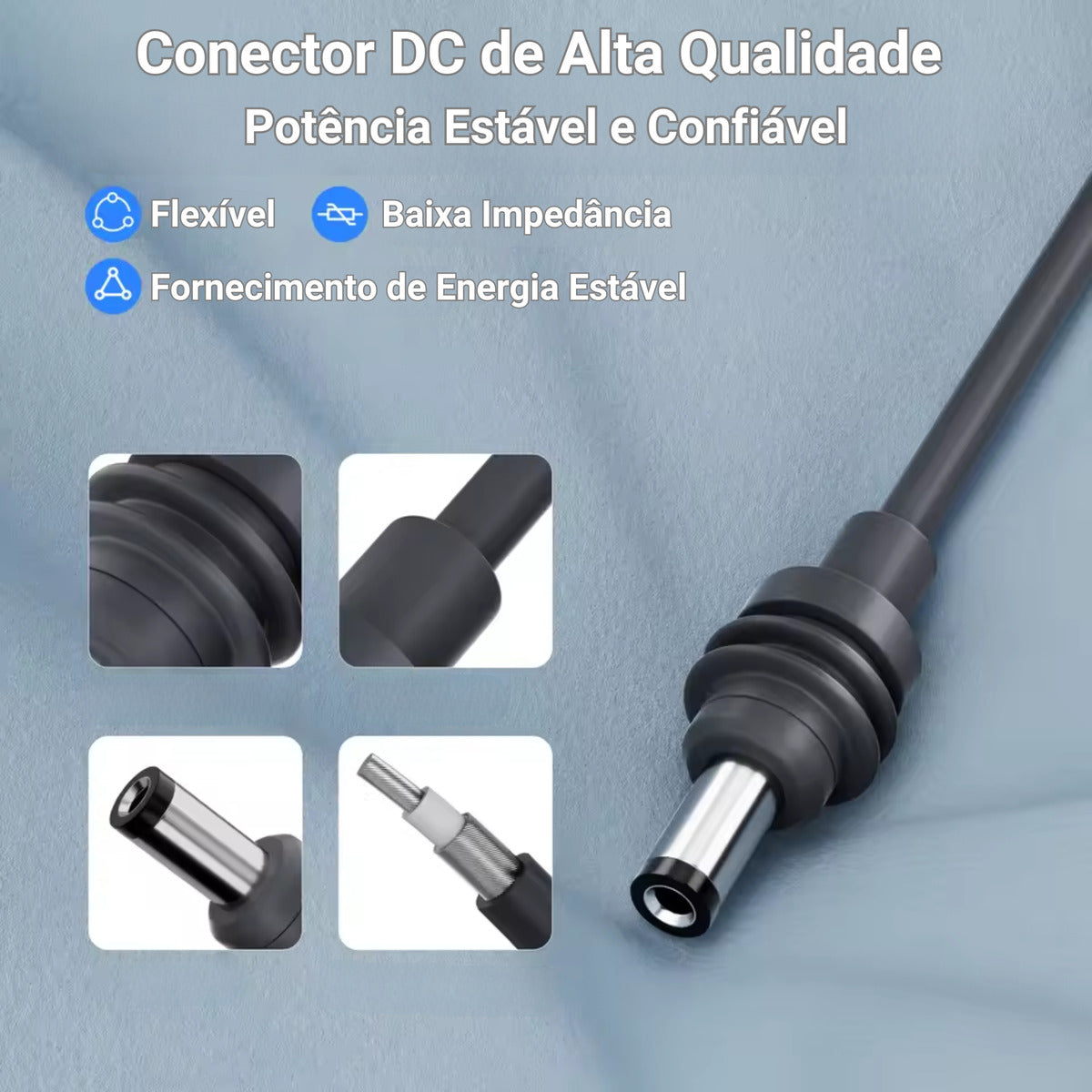 Cabo 3 Em 1 Starlink Mini Usb-c Plug Dc E Isqueiro 12v 24v