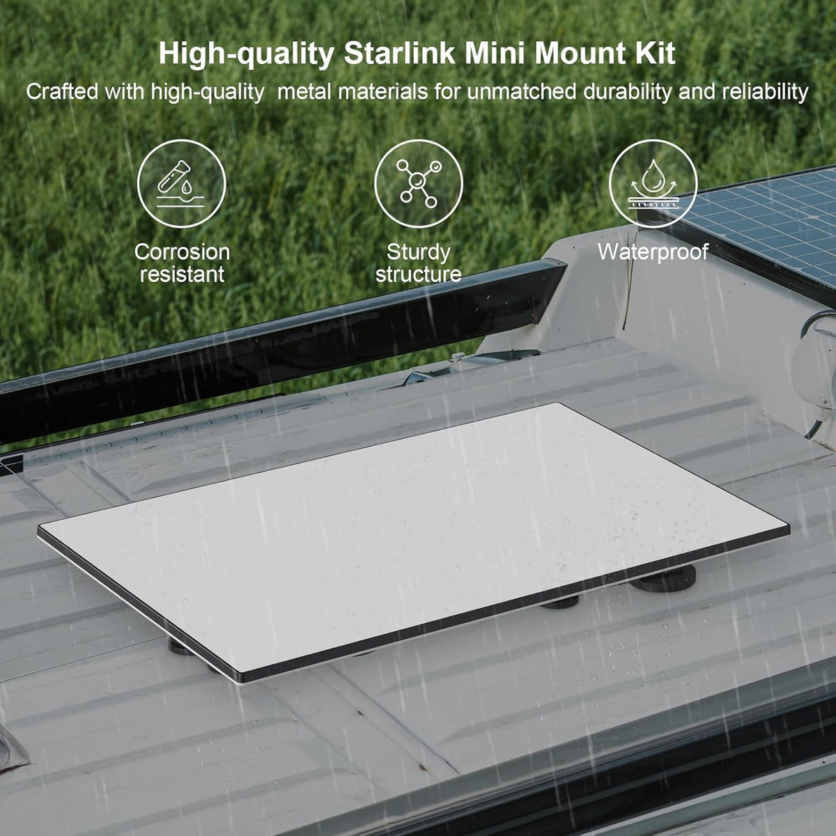Case Veicular Antena Starlink Gen3 V3 Com Ímãs Forte Externo