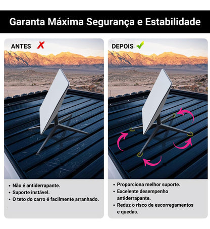 Capa Protetora De Silicone Para Suporte Starlink Gen 2 Kit 6