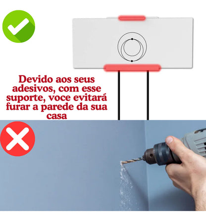 Suporte De Parede P/ Alimentação Do Roteador Starlink Gen 3