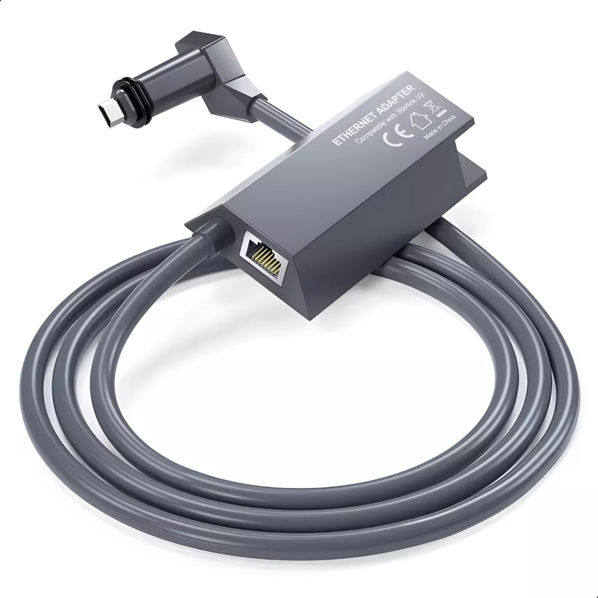Adaptador Starlink V2 Rj45 Internet Satélite 1200 Mbps