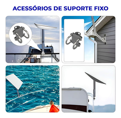 Adaptador De Montagem P/ Antena Starlink V2 Gen2 Suporte
