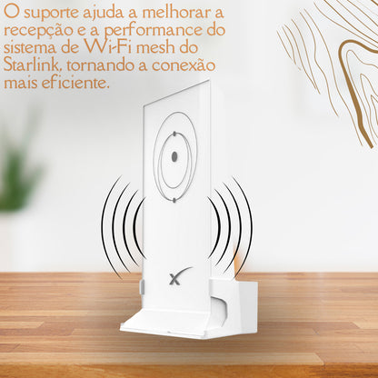 Suporte Para Roteador Starlink Parede Modem / Roteador Wifi