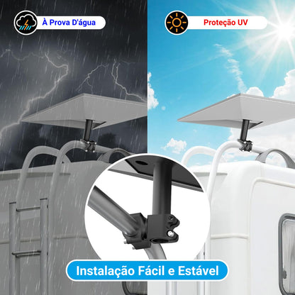 Suporte Starlink Gen 3 Para Barcos Veículos Trailers Rack