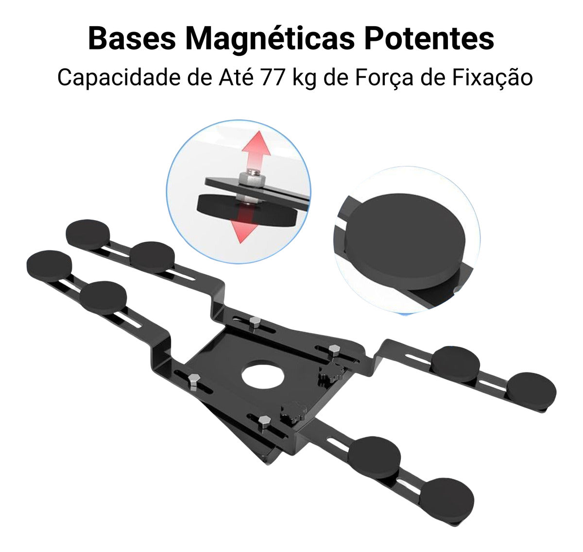 Case Veicular Antena Starlink Gen3 V3 Com Ímãs Forte Externo
