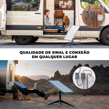 Kit Adaptador, Conversor E Injector Poe P/ Starlink Gen 2